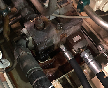 Bellinder Marine Hydraulic repair of manifolds and hoses